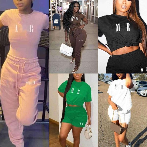 Spring Designer Tracksuits Plus Size Two Piece Woman Set Top And Pants Women Tracksuit Clothes Casual 2 Pieces Outfit Sports Suit Jogging Suits Sweatsuits, Shorts set-brown